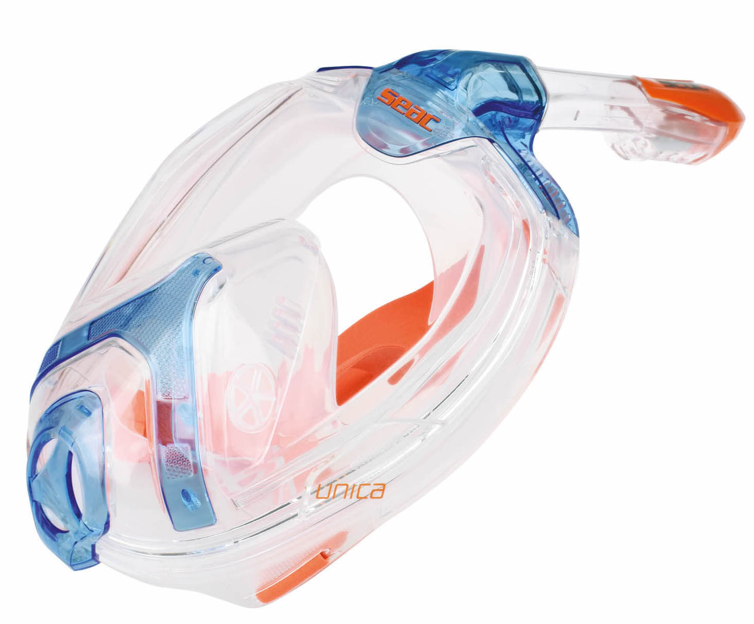 Celoobličejová šnorchlovací maska Seac Unica
